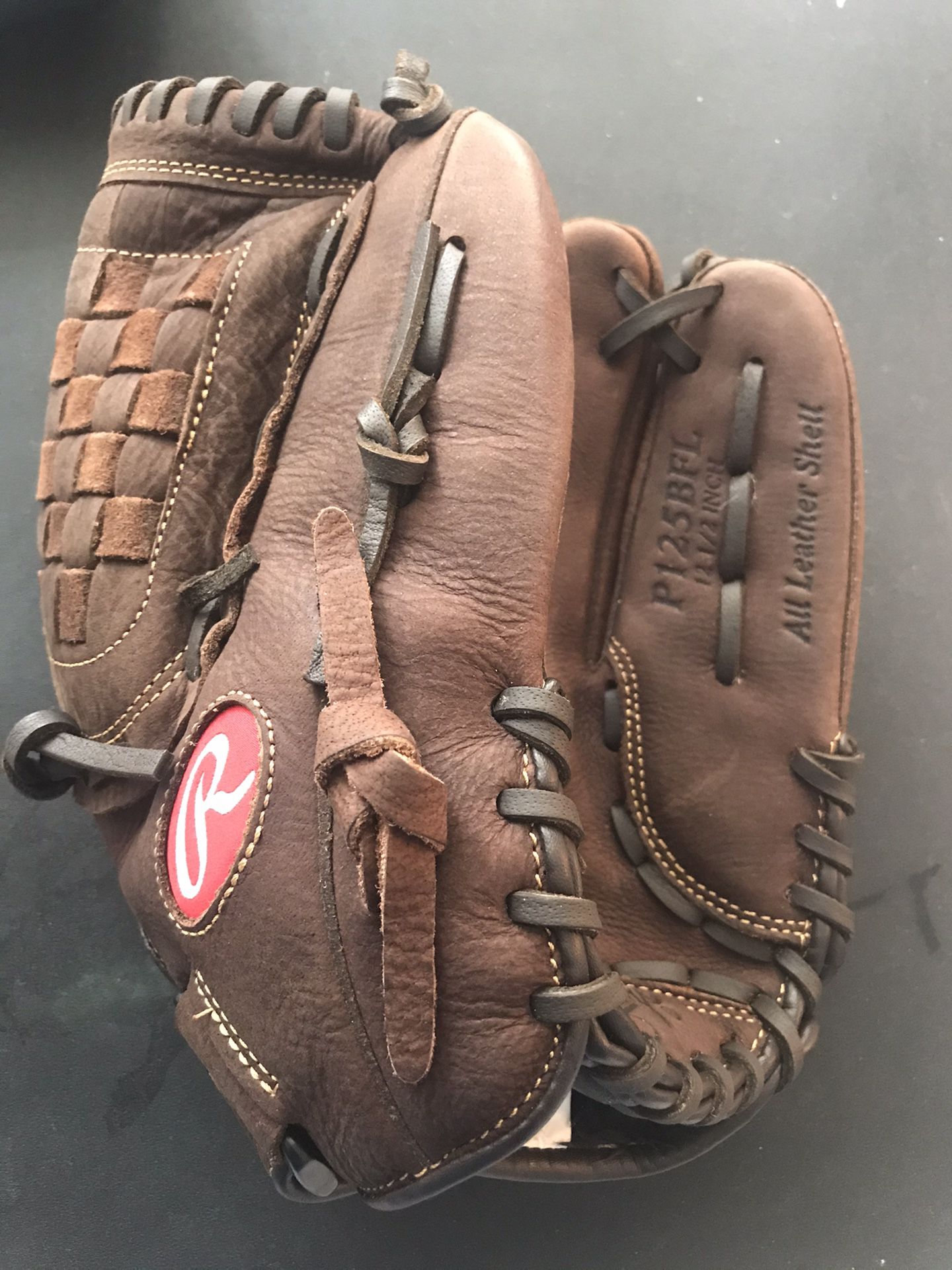 Rawlings Glove All Leather Shell 12 1/2 Inch