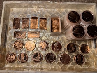 Copper pieces