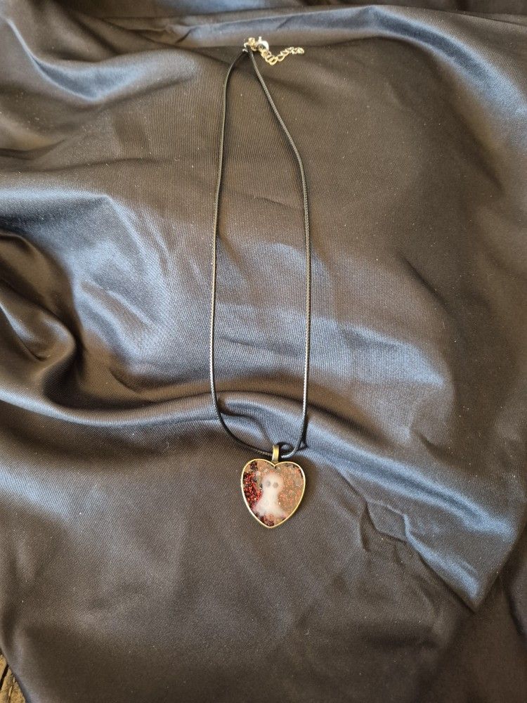 Ghost Resin Necklace 