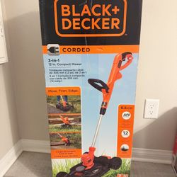 Brand New 3-in-1 12 in. Mower Sealed In Box