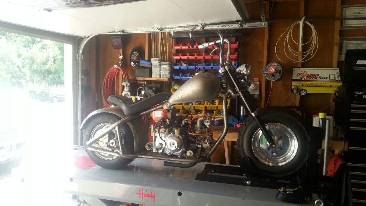 Custom mini chopper