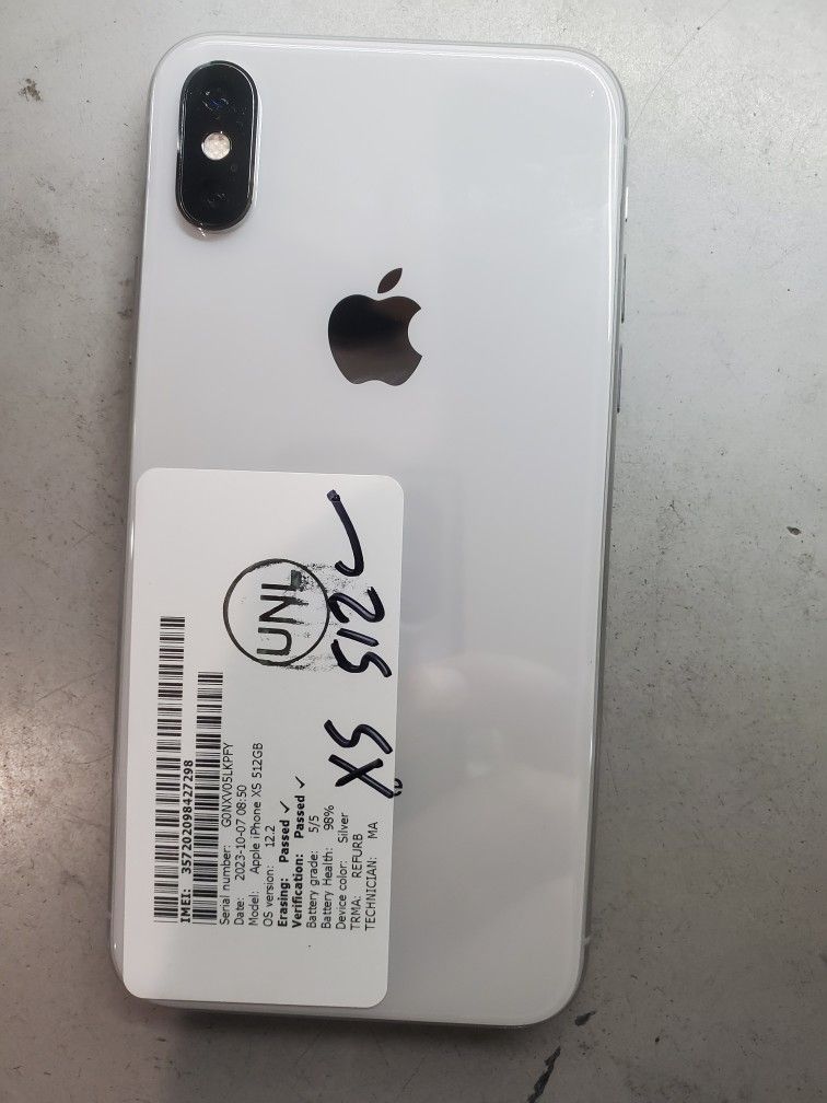 Apple iPhone XS MAX (512GB, 256GB, 64GB) 6.5 IPhone Xs 512gb, Unlocked