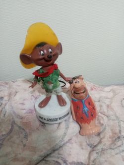Speedy Gonzalez And Fred Flintstone Vintage
