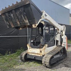 2017 BOBCAT T590 SKID STEER LOADER WITH AUXILIARY HYDRAULICS  HIGH FLOW