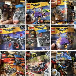 retired lego sets lot(Batman)