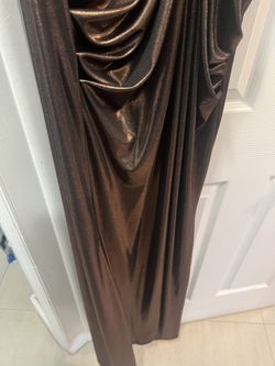 Bronze Evening Gown