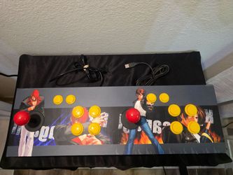 Dual Arcade Fight Stick Usb Controller King Of Fighters Player Joysticks KOF