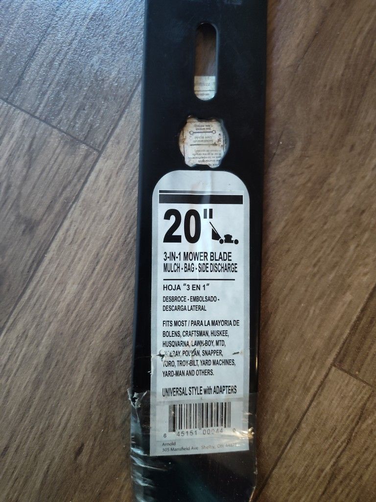 20'' Mower Blade 