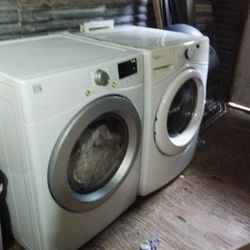 Washer And Dryer & Refrigerator 