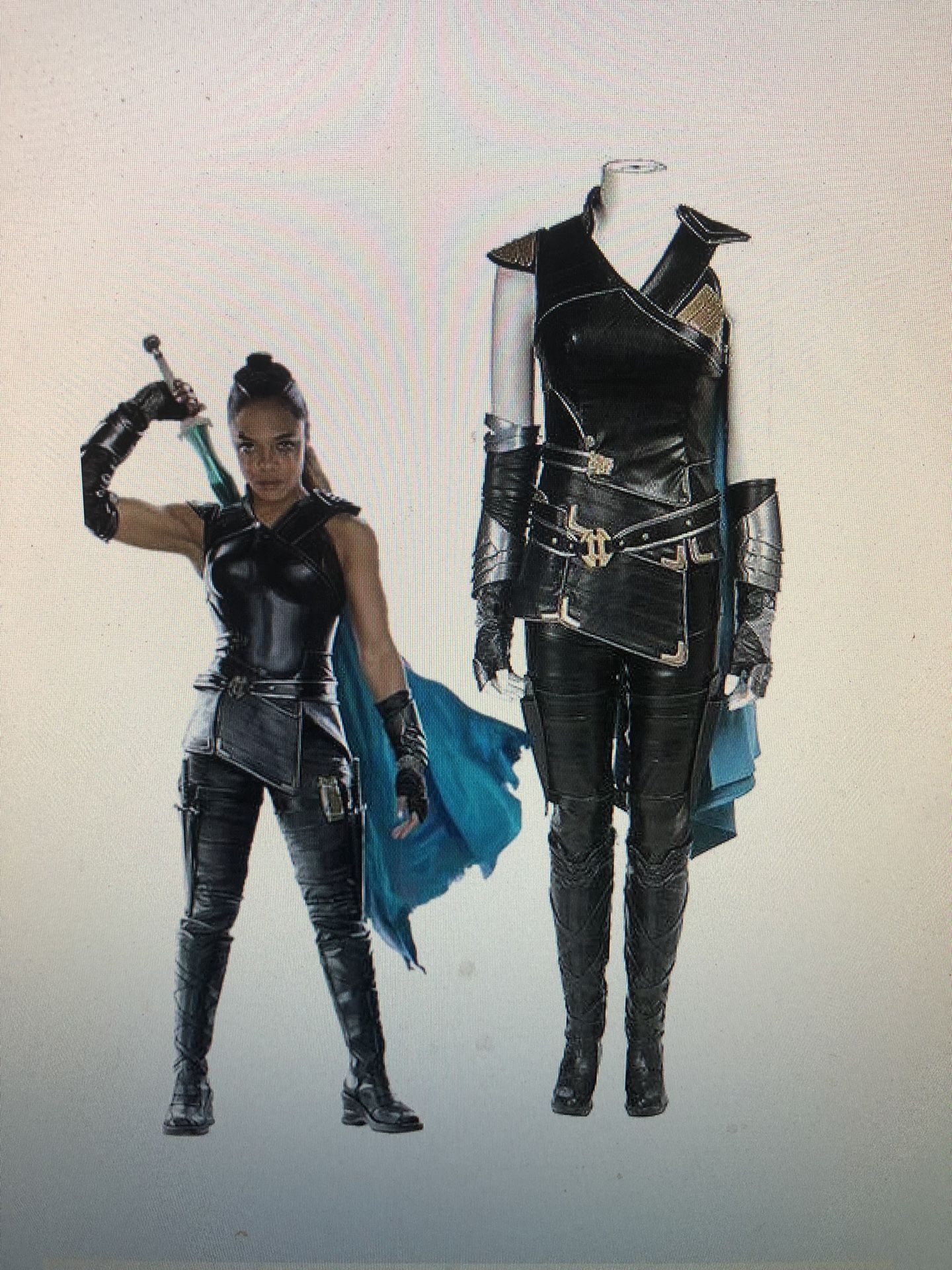 Thor Ragnarok Valkyrie costume whole set female costume cosplay size medium