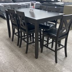 Alex Grey 7pc Dining Set 