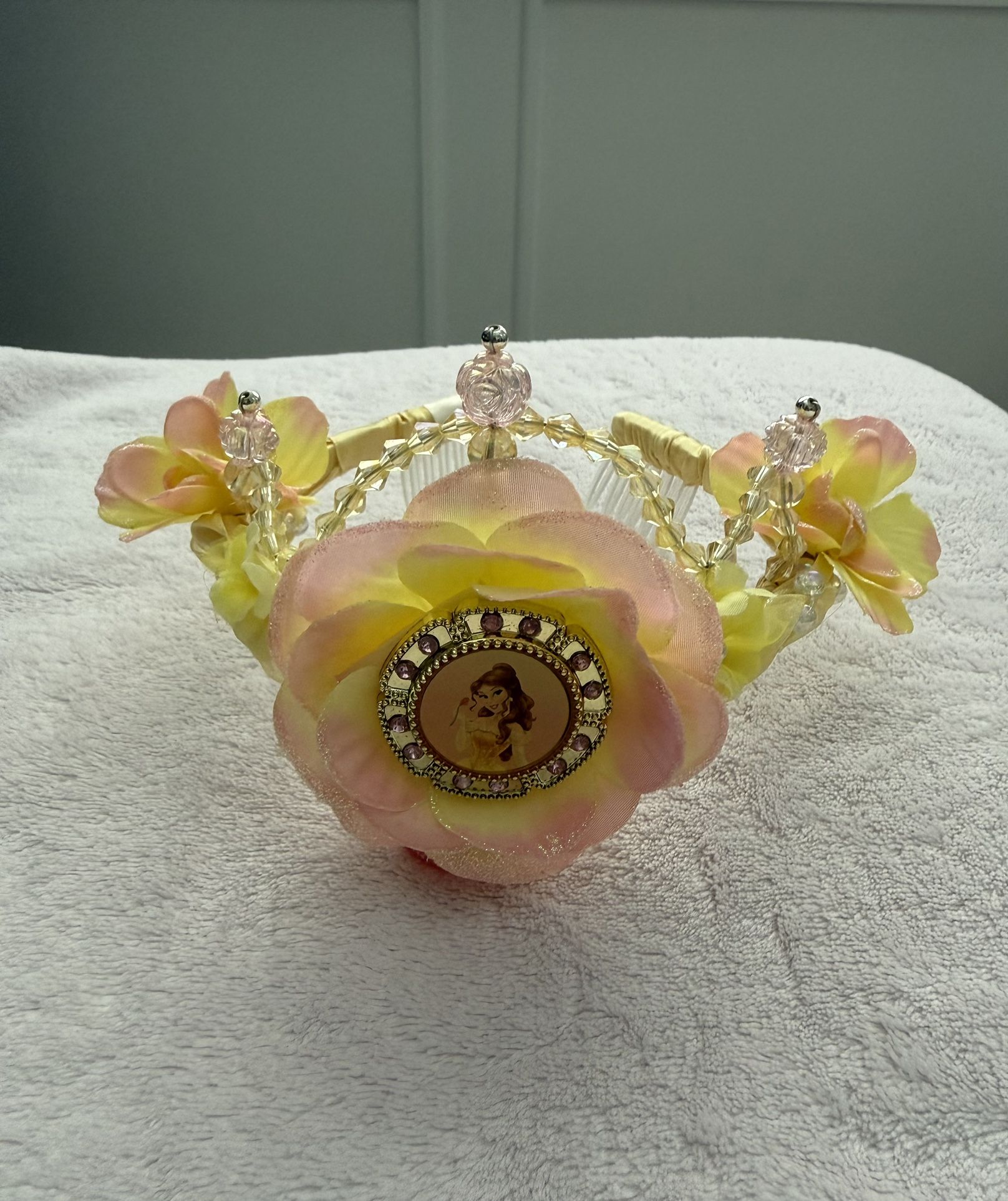 Disney Princess Belle Beauty Girls Tiara Crown