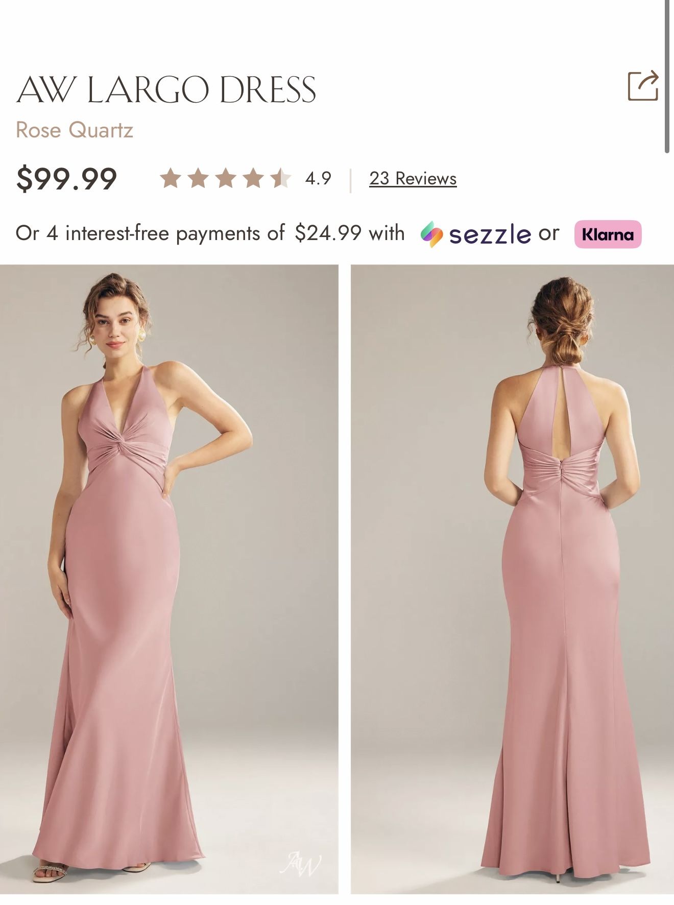 Bridesmaid Dress