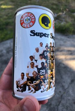1979 Steelers iron city beer can