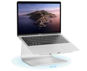 Rain Design mStand360 Laptop Stand with Swivel Base – Silver