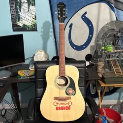 Gently Used Epiphone Acoustic Guitar