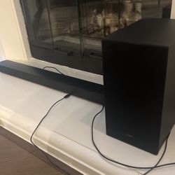 Subwoofer And Sound Bar 