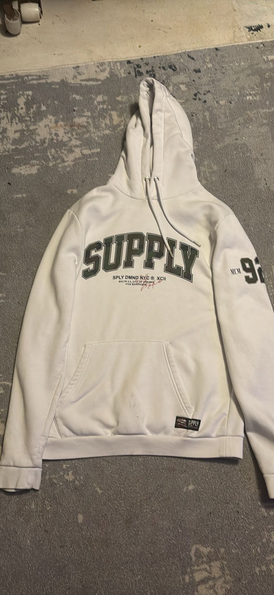 Supply And Demand Hoodie Size M