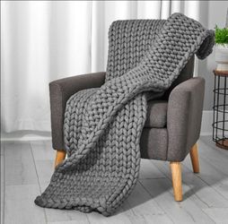 Tranquility cable knit weighted blanket
