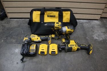 Dewalt DCK486D2 20V Atomic Compact Brushless 4 Tool Combo Kit
