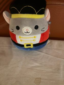 Squishmallow Mouse King Nutcracker Plush