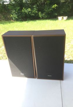 Vintage Panasonic speakers