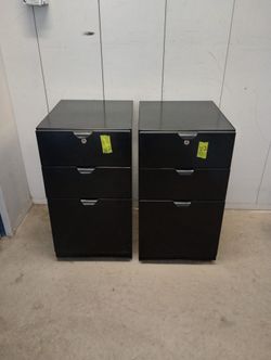 Metal File Cabinet Letter Size On casters
