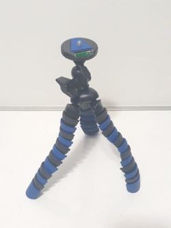 12" Flexible tripod stand with 360-degree rotation, bubble level & flexible legs. Great Condition