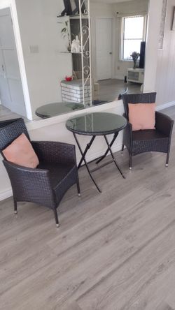 3 piece patio set