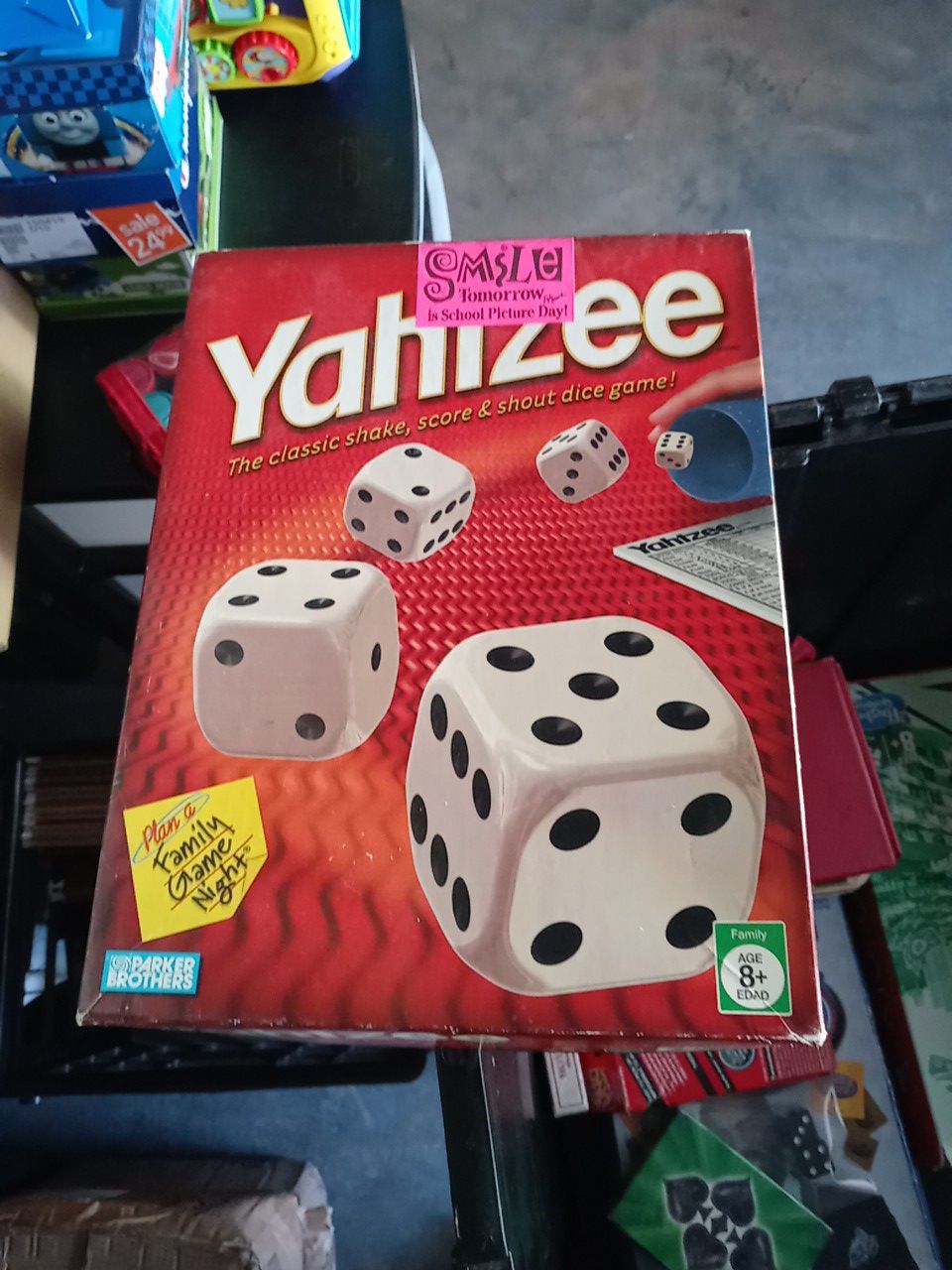 Yahtzee board game