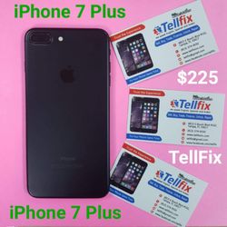 iPhone 7 Plus. 32/128 GB. Factory Unlocked. Like new condition. With warranty