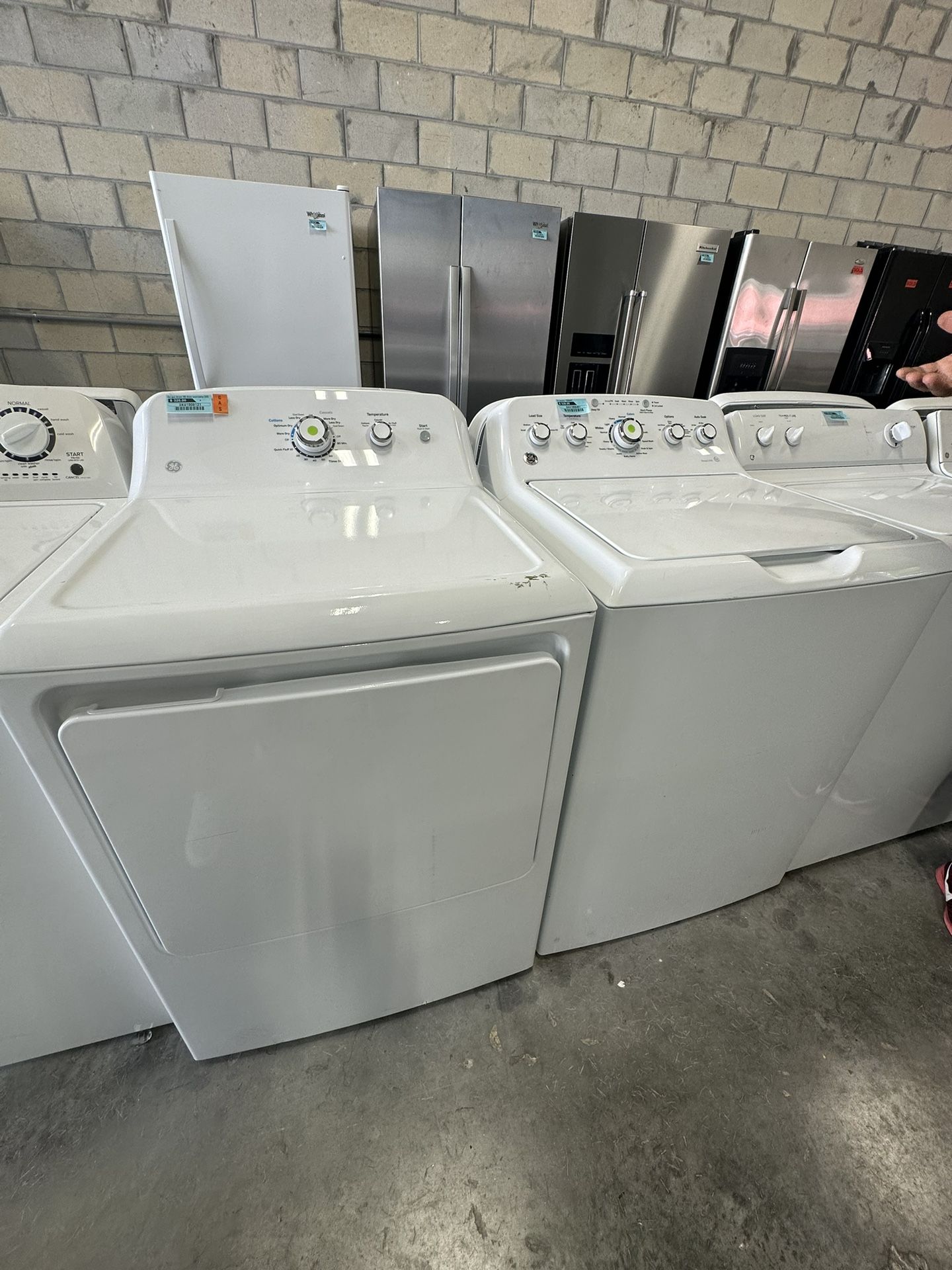 Ge Gas Set Washer & Dryer