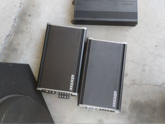 kicker cxa 1200.1 channel  kicker 360/4