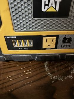 Cat Power Station And Air Compressed And Jump Starter