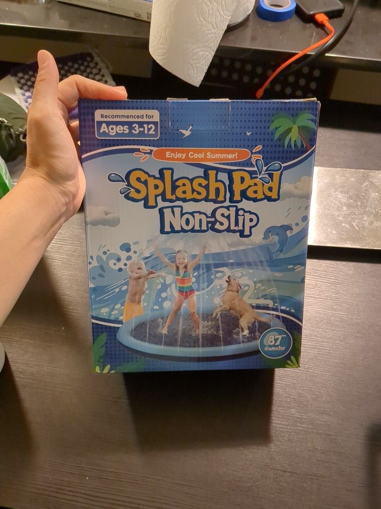 87" Splash Pad Non-slip