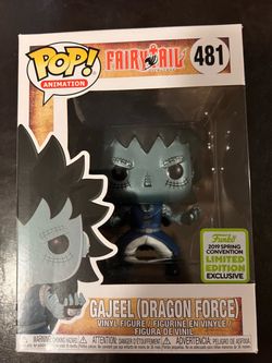 Funko Pop Gajeel Dragon Force #481 Fairy Tail