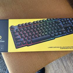 TF20 Rainbow Backlit Gaming Keyboard