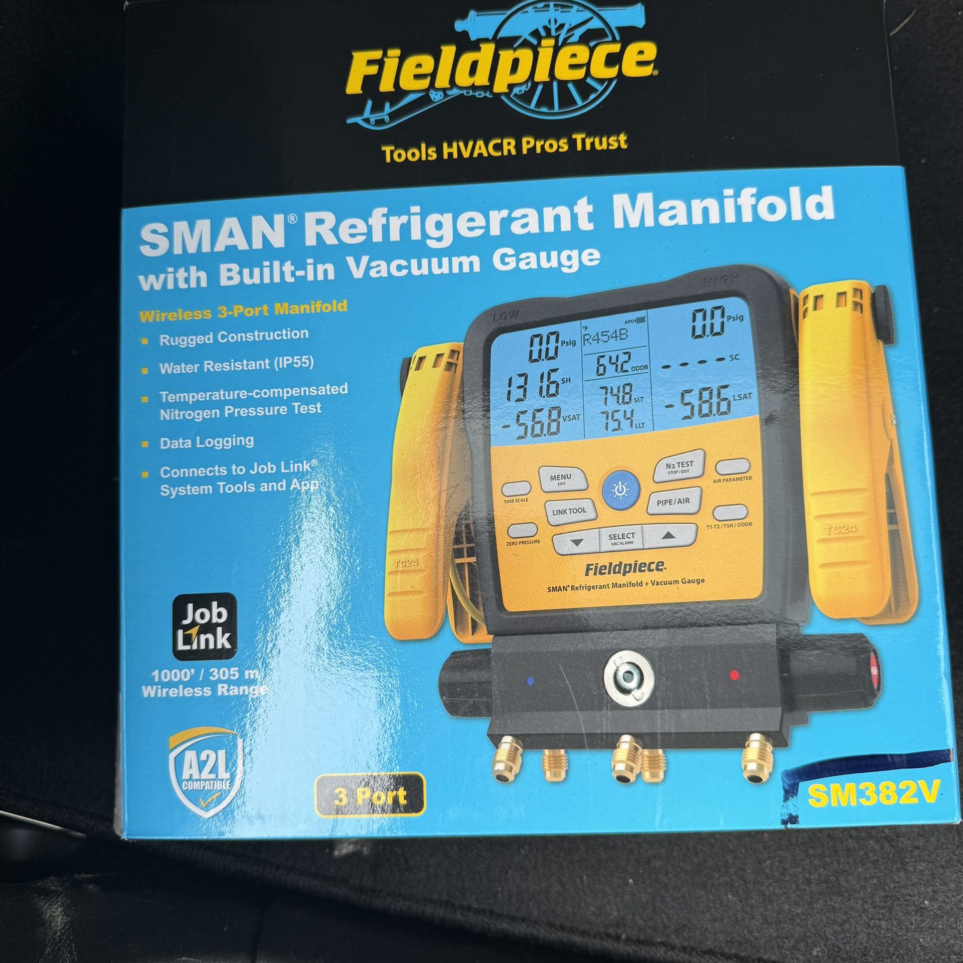 Feildpiece SM482V Brand New W/Hoses 