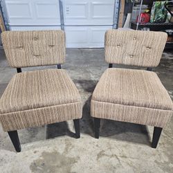 2 Chairs With Storage
