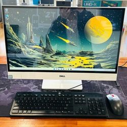 DELL INSPIRON 24” 3480 All IN ONE Computer TouchScreen Core i5-8265u 1.80Ghz 8GB 1TB Windows 11