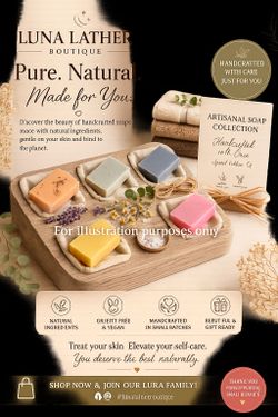 Natural Handmade Goat milk soap bars (Face and Body soap bars)