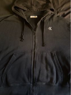 CK men’s zip up size-M