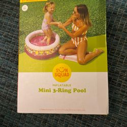 Inflatable Mini 3 Ring Pool