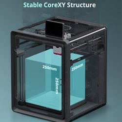 Anycubic Kobra S1 Combo Multi-Color 3D Printer, Fast 600mm/s Printing Auto Leveling with Auto Calibration Anycubic App One-Click Printing 250 x250x250