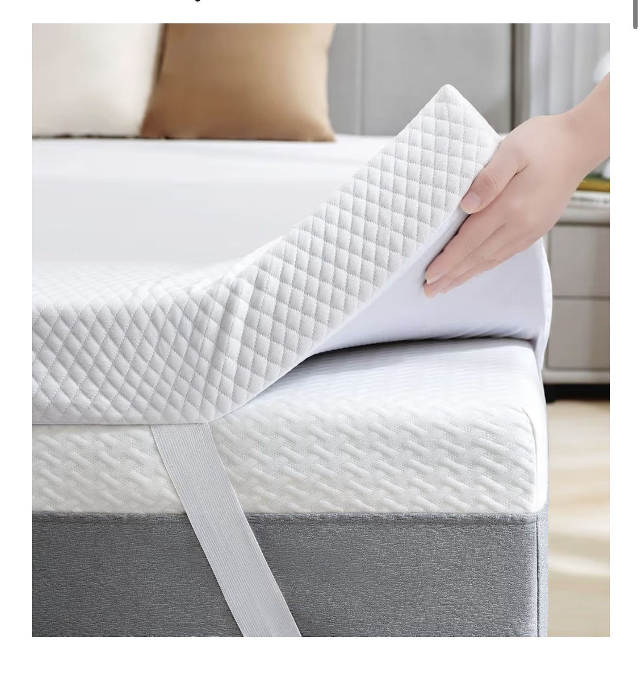 Matters Topper Memory Foam King Size 3 Inch