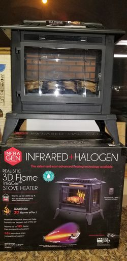 ELECTRIC INFRARED FIREPLACE