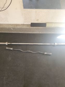 Curl bar/bench bar