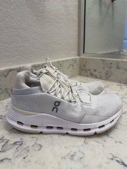 On Cloudnova Undyed White Women’s Sneakers Size 7 CloudTec