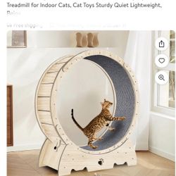 Pefilos 36" Large Cat Exercise Wheel