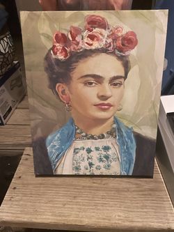 Frida Canvas Painting Print